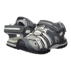Sandalesj Borealis GrisGeox Garcon J Borealis Gris -Magasin De Chaussures De Mode 1525401 3