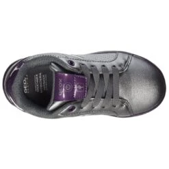 Baskets Modej Kommodor Girl GrisGeox Fille J Kommodor Girl Gris -Magasin De Chaussures De Mode 1567901 4