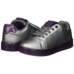 Baskets Modej Kommodor Girl GrisGeox Fille J Kommodor Girl Gris -Magasin De Chaussures De Mode 1567901 5