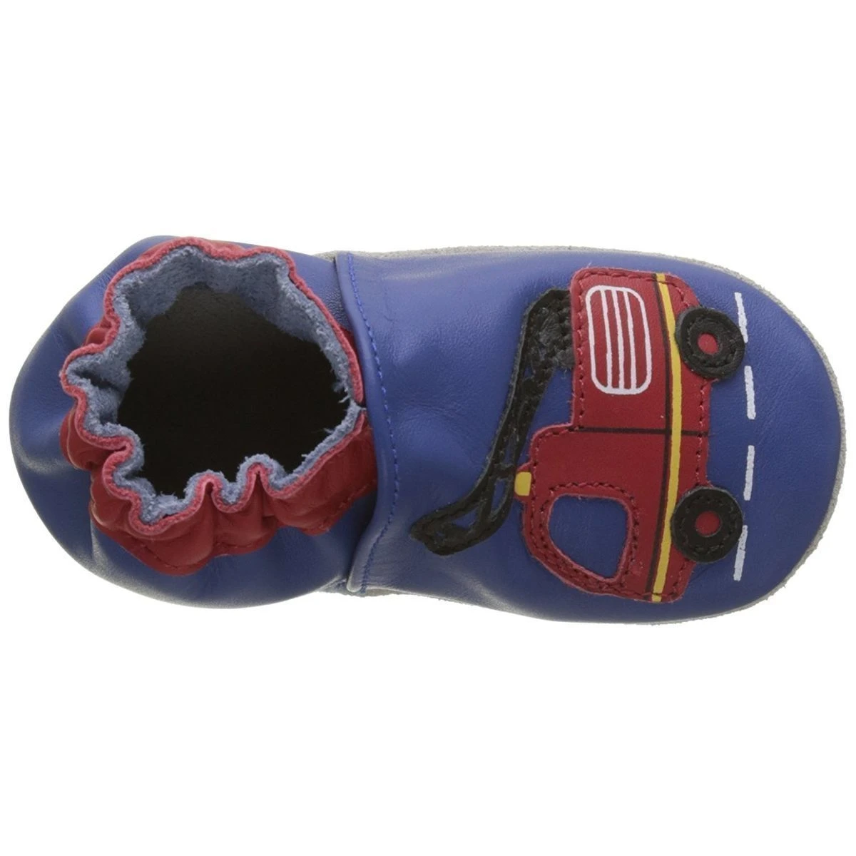 Chaussonsfiretruck BleuRobeez Garcon Firetruck Bleu 6 Chaussonsfiretruck BleuRobeez Garcon Firetruck Bleu – Image 6