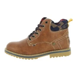 Bottinesyuma MarronWrangler Garcon Yuma Marron -Magasin De Chaussures De Mode 1585301 3