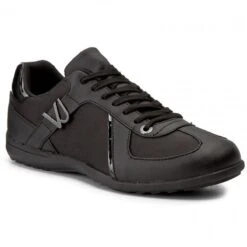Chaussures A Lacetslinea City NoirVersace Jeans Homme Linea City Noir -Magasin De Chaussures De Mode 1598801 2
