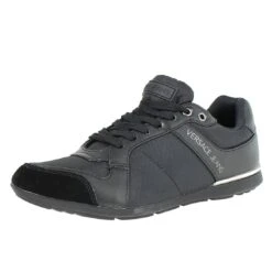Chaussures A Lacetslinea Tommy NoirVersace Jeans Homme Linea Tommy Noir -Magasin De Chaussures De Mode 1598901 2