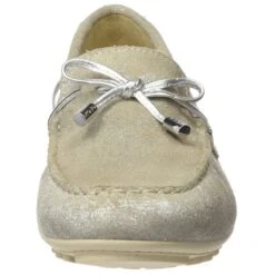 Mocassinsd Leeyan ArgentGeox Femme D Leeyan Argent -Magasin De Chaussures De Mode 1612801 4