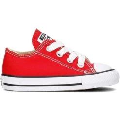 Baskets Modectas All Star Ox RougeConverse Fille Ctas All Star Ox Rouge