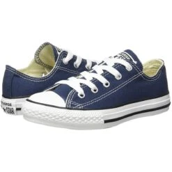 Baskets Modecats All Star Ox BleuConverse Fille Cats All Star Ox Bleu -Magasin De Chaussures De Mode 1629703 3