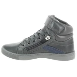 Bottinesveleda Lea GrisPldm Garcon Veleda Lea Gris -Magasin De Chaussures De Mode 1653802 3