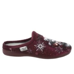Mules Winter BordeauxMaison De L Espadrille Femme Winter Bordeaux