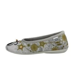 Mules Noel GrisMaison De L Espadrille Femme Noel Gris -Magasin De Chaussures De Mode 1654201 3