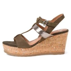 Sandaleserita VertMarco Tozzi Femme Erita Vert -Magasin De Chaussures De Mode 1711703 3