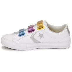 Baskets Modestar Player Ev 3v BlancConverse Fille Star Player Ev 3v Blanc -Magasin De Chaussures De Mode 1755501 3