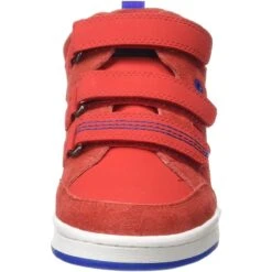 Baskets Modebilbon RougeKickers Garcon Bilbon Rouge -Magasin De Chaussures De Mode 1756602 3