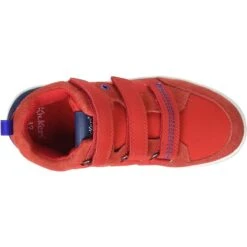 Baskets Modebilbon RougeKickers Garcon Bilbon Rouge -Magasin De Chaussures De Mode 1756602 4