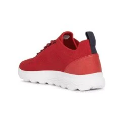 Baskets Modespherica RougeGeox Homme Spherica Rouge -Magasin De Chaussures De Mode 1767106 4