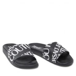 Mules71ya3sq1 NoirVersace Jeans Homme 71ya3sq1 Noir -Magasin De Chaussures De Mode 1798903 4