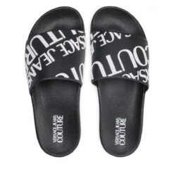 Mules71ya3sq1 NoirVersace Jeans Homme 71ya3sq1 Noir -Magasin De Chaussures De Mode 1798903 5