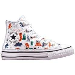 Baskets Modectas Hi 21 BlancConverse Fille Ctas Hi 21 Blanc