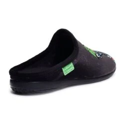 Chaussonsmule Gaston NoirMaison De L Espadrille Homme Mule Gaston Noir -Magasin De Chaussures De Mode 1806601 5