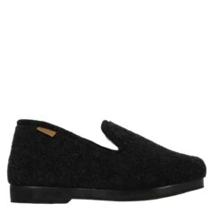 Chaussons76024 NoirMaison De L Espadrille Homme 76024 Noir