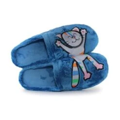 Chaussons90634 BleuMaison De L Espadrille Femme 90634 Bleu -Magasin De Chaussures De Mode 1808001 3