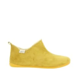 Chaussonsbottillon Laine JauneMaison De L Espadrille Femme Bottillon Laine Jaune