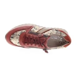 Baskets Modetoscana RougeMephisto Femme Toscana Rouge -Magasin De Chaussures De Mode 1813501 4