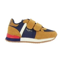Baskets Modesydney Combi Boy Kids MarronPepe Jeans Garcon Sydney Combi Boy Kids Marron
