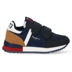 Baskets Modesydney Combi Boy Kids BleuPepe Jeans Garcon Sydney Combi Boy Kids Bleu