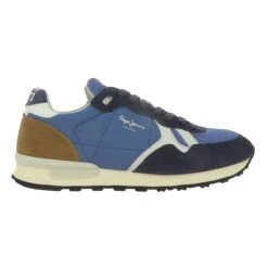 Baskets Modebritt Man Urban BleuPepe Jeans Homme Britt Man Urban Bleu