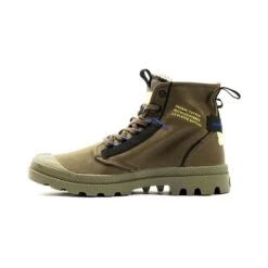 Bottinespampa Hi Recraft VertPalladium Homme Pampa Hi Recraft Vert -Magasin De Chaussures De Mode 1861703 3