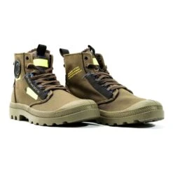 Bottinespampa Hi Recraft VertPalladium Homme Pampa Hi Recraft Vert -Magasin De Chaussures De Mode 1861703 4