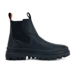 Bottinespallatrooper Che Wp NoirPalladium Femme Pallatrooper Che Wp Noir