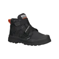 Bottinespampa Hi Cuffstr Wp NoirPalladium Garcon Pampa Hi Cuffstr Wp Noir -Magasin De Chaussures De Mode 1862601 2