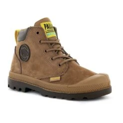 Bottinespampa Hi Cuff Wpoz MarronPalladium Garcon Pampa Hi Cuff Wpoz Marron -Magasin De Chaussures De Mode 1862702 3