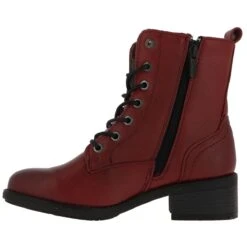 Bottines1403501 RougeMustang Femme 1403501 Rouge -Magasin De Chaussures De Mode 1870801 3