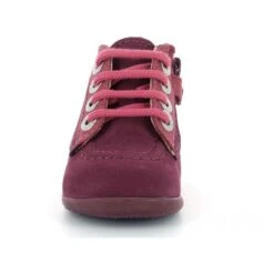 Bottinesbonzip2 BordeauxKickers Fille Bonzip2 Bordeaux -Magasin De Chaussures De Mode 1910302 4