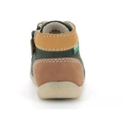 Bottinesbonzip2 VertKickers Fille Bonzip2 Vert -Magasin De Chaussures De Mode 1910303 5