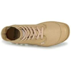 Chaussures A Lacetsmono Chrome BeigePalladium Femme Mono Chrome Beige -Magasin De Chaussures De Mode 1972205 5