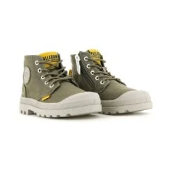 Bottinespampa Supply VertPalladium Fille Pampa Supply Vert -Magasin De Chaussures De Mode 1973202 3