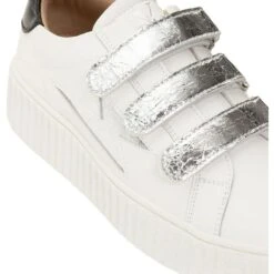 Baskets Modemarilou BlancVanessa Wu Femme Marilou Blanc -Magasin De Chaussures De Mode 2031002 4