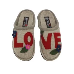 Chaussonsflair Love GrisHaflinger Femme Flair Love Gris 9 Chaussonsflair Love GrisHaflinger Femme Flair Love Gris -Magasin De Chaussures De Mode 2035401 5