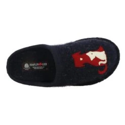 Chaussonsflair Canegatto BleuHaflinger Femme Flair Canegatto Bleu -Magasin De Chaussures De Mode 2035701 4