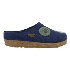 Chaussonsgrizzly Radius BleuHaflinger Femme Grizzly Radius Bleu