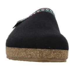 Chaussonsgrizzly Franzl NoirHaflinger Femme Grizzly Franzl Noir -Magasin De Chaussures De Mode 2036701 4