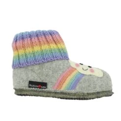 Pantoufles Et Chaussonshuttenschuh Alles Wird Gu MulticoloreHaflinger Fille Huttenschuh Alles Wird Gu Multicolore
