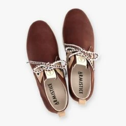 Chaussures A Lacetsstone Mid Cut W Yoox MarronArmistice Femme Stone Mid Cut W Yoox Marron -Magasin De Chaussures De Mode 2039601 4