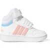 Baskets Modehoops Mid 3.0 Ac I BlancAdidas Fille Hoops Mid 3.0 Ac I Blanc