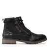 Bottines4140506 NoirMustang Homme 4140506 Noir