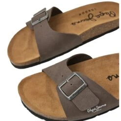 Mulesbio Single Chicago MarronPepe Jeans Homme Bio Single Chicago Marron -Magasin De Chaussures De Mode 2095202 4