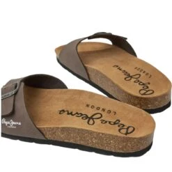 Mulesbio Single Chicago MarronPepe Jeans Homme Bio Single Chicago Marron -Magasin De Chaussures De Mode 2095202 5